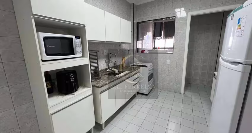 Apartamento com 2 dormitórios à venda, 77 m² por r$ 424.000,00 - maracanã - praia grande/sp