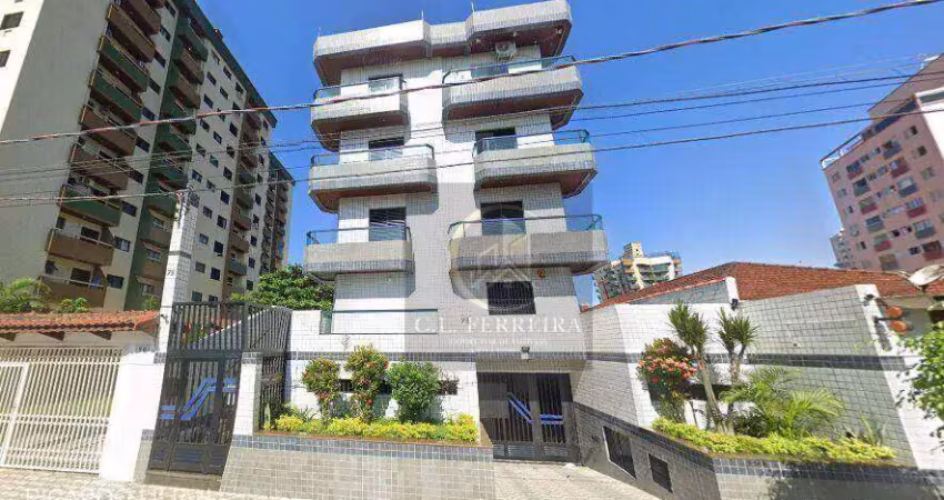 Apartamento com 2 dormitórios à venda, 70 m² por r$ 320.000 - tupi - praia grande/sp