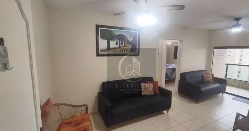 Apartamento com 2 dormitórios à venda, 75 m² por r$ 410.000 - aviação - praia grande/sp