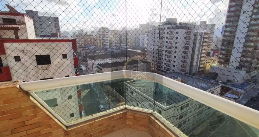 Apartamento com 3 dormitórios à venda, 145 m² por r$ 750.000 - tupi - praia grande/sp