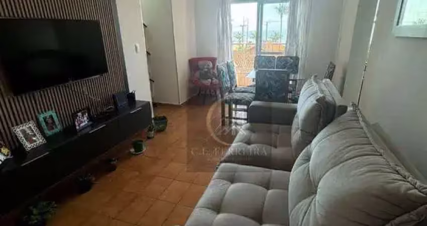 Apartamento com 1 dormitório à venda, 45 m² por r$ 275.000 - vilamar - praia grande/sp