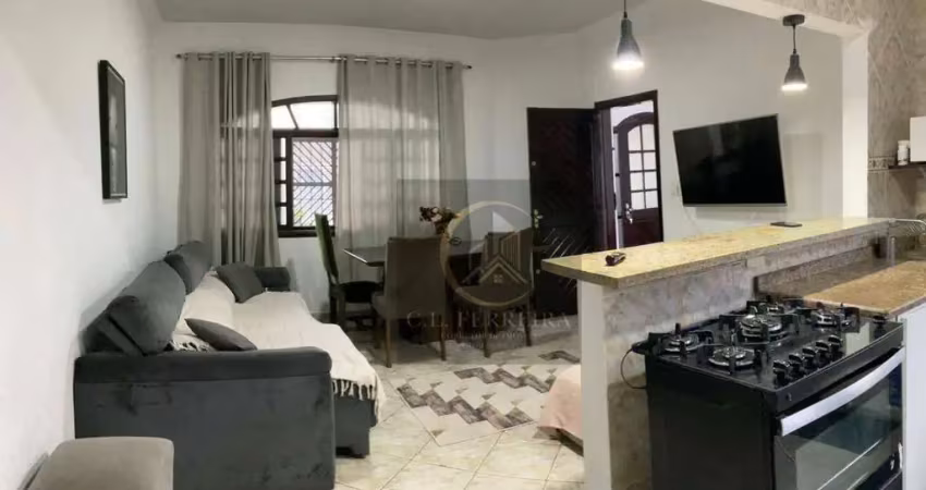 Casa com 2 dormitórios à venda por r$ 415.000,00 - maracanã - praia grande/sp