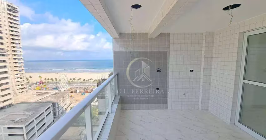 Apartamento com 2 dormitórios à venda, 82 m² por r$ 600.000 - aviação - praia grande/sp