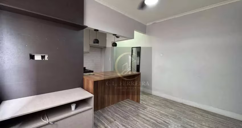 Apartamento com 2 dormitórios à venda, 52 m² por r$ 275.000 - boqueirão - praia grande/sp