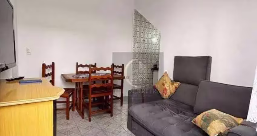 Apartamento com 1 dormitório à venda, 38 m² por r$ 159.000,00 - vila guilhermina - praia grande/sp