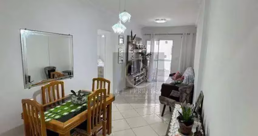 Apartamento com 2 dormitórios à venda, 70 m² por r$ 440.000 - caiçara. - praia grande/sp