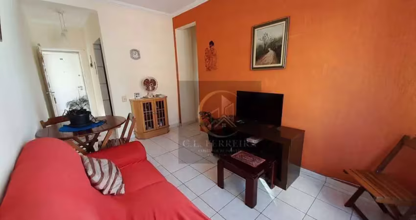 Apartamento com 1 dormitório à venda, 45 m² por r$ 225.000,00 - tupi - praia grande/sp