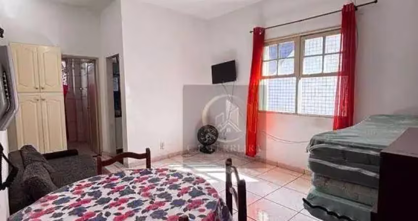Kitnet com 1 dormitório à venda, 38 m² por r$ 175.000 - vila guilhermina - praia grande/sp