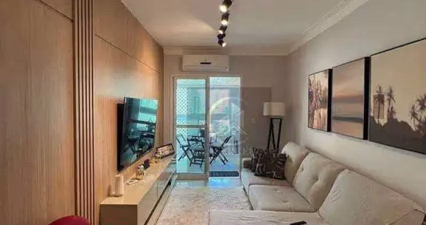 Apartamento com 2 dormitórios à venda, 88 m² por r$ 620.000,00 - aviação - praia grande/sp