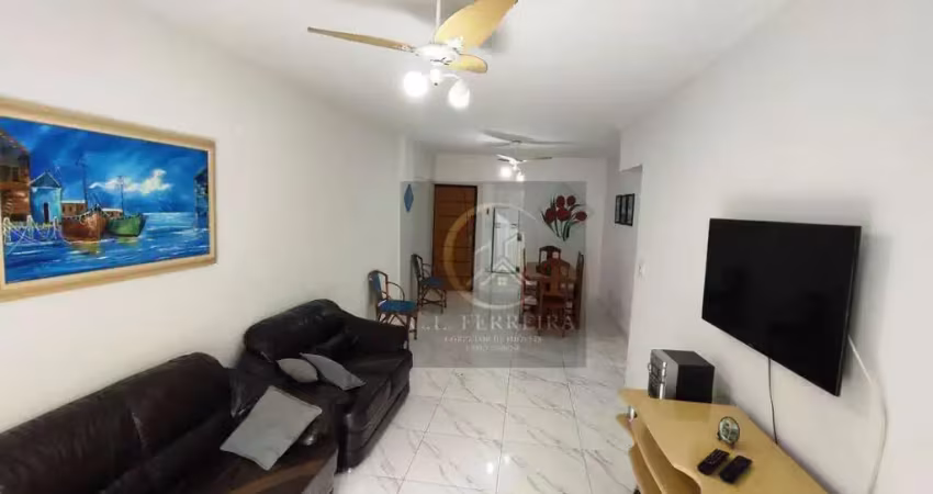 Apartamento com 2 dormitórios à venda, 80 m² por r$ 375.000 - aviação - praia grande/sp