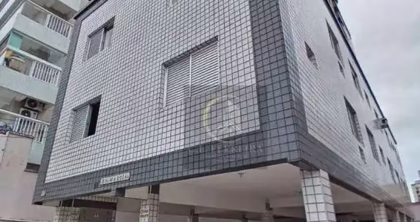 Kitnet com 1 dormitório à venda, 34 m² por r$ 210.000 - tupi - praia grande/sp