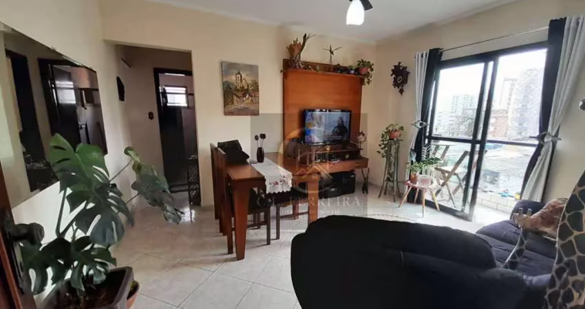 Apartamento com 1 dormitório à venda, 52 m² por r$ 255.000,00 - ocian - praia grande/sp