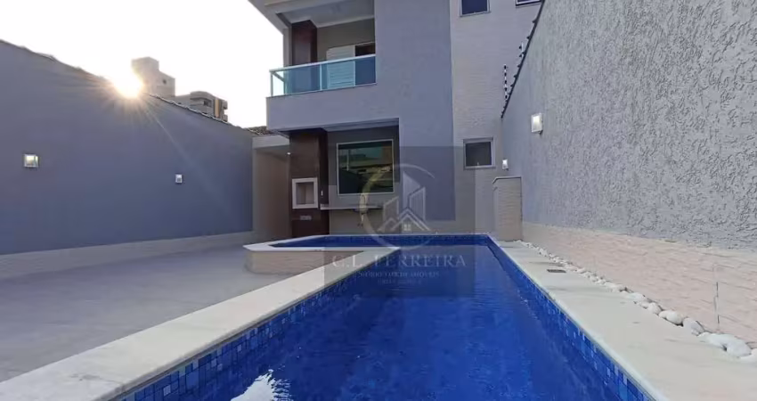 Sobrado com 3 dormitórios à venda, 151 m² por r$ 900.000,00 - tupi - praia grande/sp