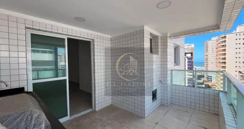 Apartamento com 2 dormitórios à venda, 77 m² por r$ 585.000,00 - aviação - praia grande/sp