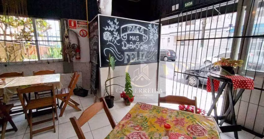 Ponto à venda, 95 m² por r$ 130.000 - tupi - praia grande/sp