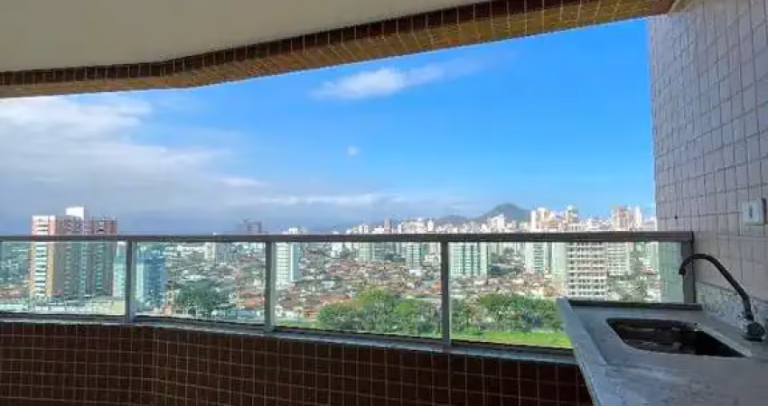 Apartamento com 3 suítes e 2 vagas  à venda, 101 m² por r$ 755.000 - aviação - praia grande/sp