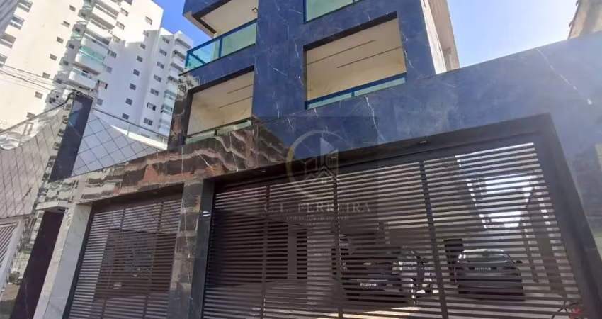 Sobrado com 2 dormitórios à venda, 58 m² por r$ 370.000,00 - aviação - praia grande/sp