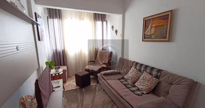 Apartamento com 1 dormitório à venda, 39 m² por r$ 265.000,00 - tupi - praia grande/sp