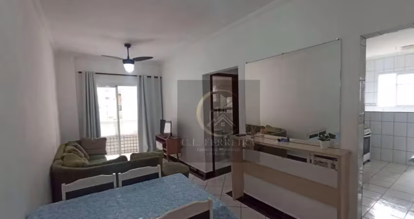 Apartamento com 1 dormitório à venda, 53 m² por r$ 300.000,00 - vila guilhermina - praia grande/sp