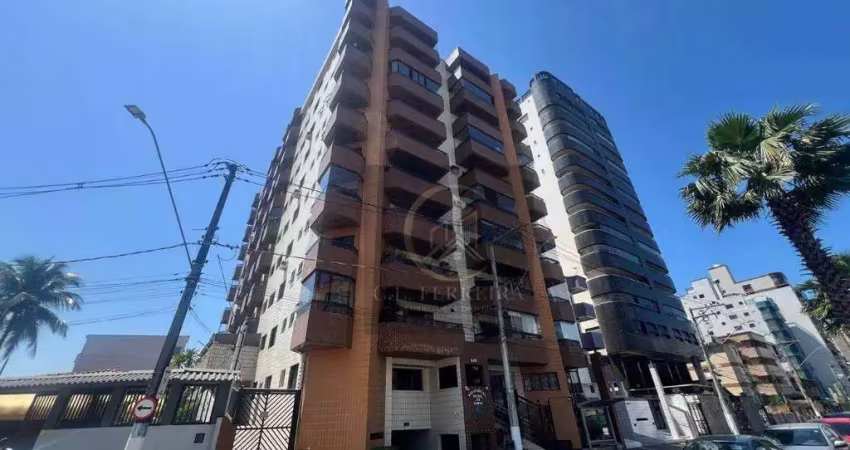 Apartamento com 1 dormitório à venda, 63 m² por r$ 320.000,00 - vila guilhermina - praia grande/sp