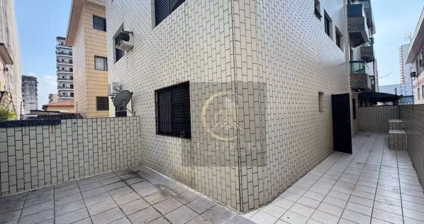 Apartamento garden com 1 dormitório à venda, 54 m² por r$ 300.000,00 - boqueirão - praia grande/sp