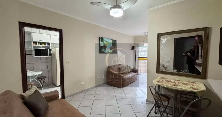 Apartamento com 1 dormitório à venda, 53 m² por r$ 295.000,00 - tupi - praia grande/sp