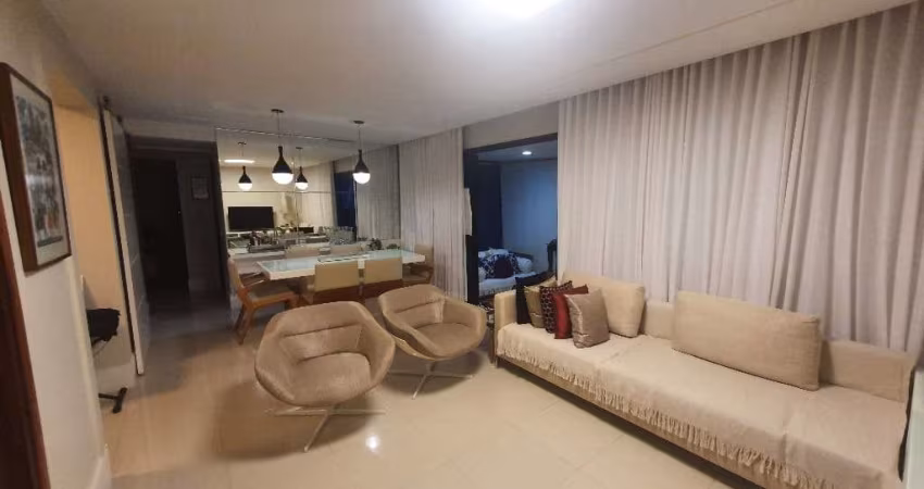 Ótimo apartamento para alugar, com três quartos, sendo 1 suíte, varanda com churrasqueira, andar alto, Alphaville I, Salvador-Ba