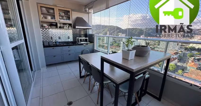 Apartamento 3 quartos, sendo 1 suite no campo grande - santos sp