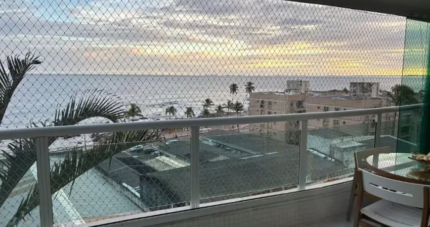 Elegante apartamento com vista mar em ondina com 2 suites vista mar , infra e duas vagas