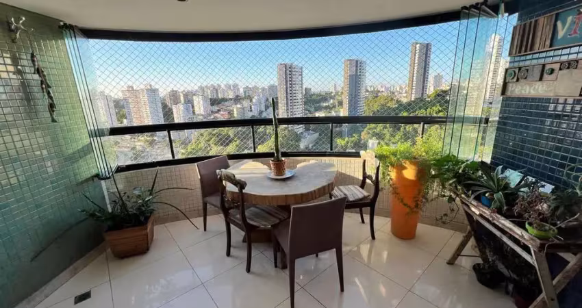 Apartamento para venda em salvador, horto florestal, 3 dormitórios, 3 suítes, 5 banheiros, 3 vagas