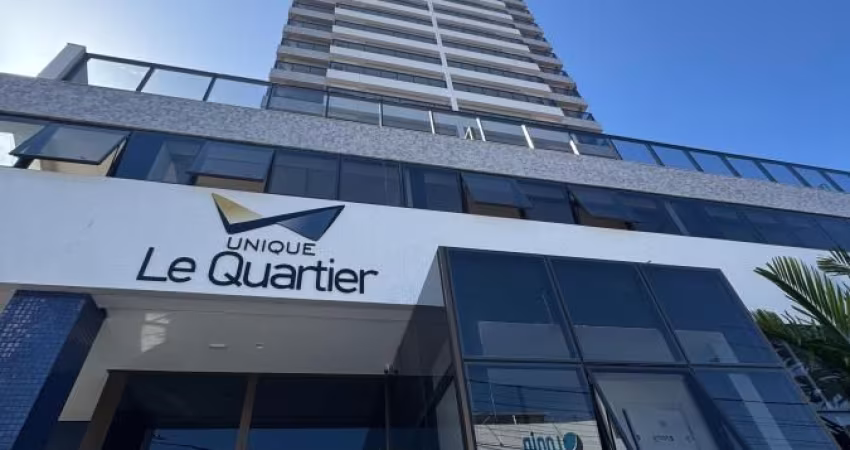UNIQUE LE QUARTIER  3/4, SENDO 3 SUÍTES, 113M², DEPENDÊNCIA COMPLETA, COM DUAS VAGAS DE GARAGENS