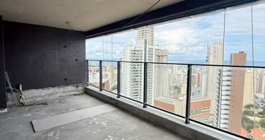 Apartamento à venda no olhar caminho das arvores com 130 m2 , 3 suites, varadão gourmet, andar altíssimo e 02 vagas de garagem.