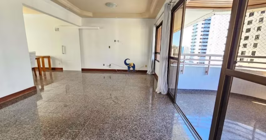 Apartamento quatro quartos, sendo duas suítes, 145,00m², nascente, andar alto, varanda ampla, sala em dois ambientes na alameda dos antúrios cidade jardim