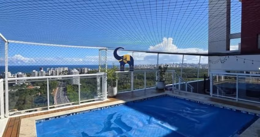 LUDCO (AVALON), COM 377M². COBERTURA PENTHOUSE A VENDA. GREENVILLE | PATAMARES | SALVADOR – BA. VISTA MAR, NASCENTE TOTAL.