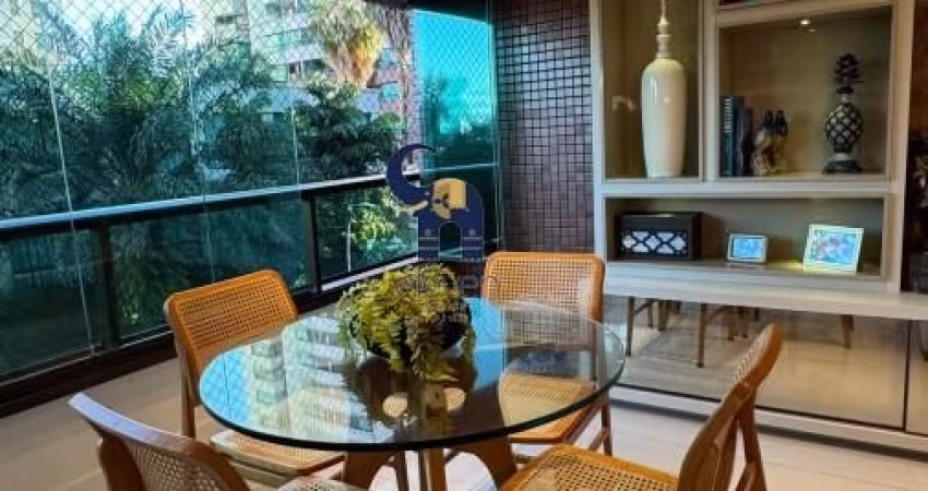 APARTAMENTO À VENDA PARQUE TROPICAL - SALVADOR 113M2 | NORTE / SUL | 3 SUITES | LAVABO | 2 GARAGENS | HOME OFFICE |