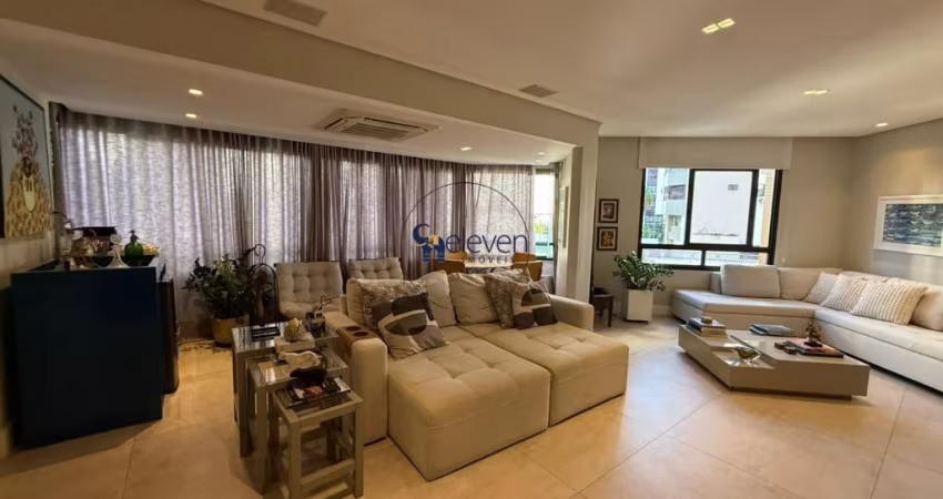 APARTAMENTO NO JARDIM APIPEMA NA RUA  DESEMBARGADOR BALDUÍNO DE ANDRADE,  JARDIM APIPEMA.  3 SUÍTES, PLANTA ORIGINAL ERA 4/4, 143 METROS E DUAS VAGAS. NASCENTE