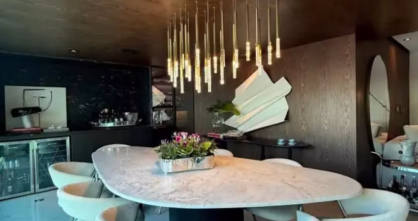 Apartamento à venda no morro ipiranga - porteira fechada ( exceto objetos de decoração) 4 suítes • 171m² • móveis assinados • todo em lâmina natural de madeira