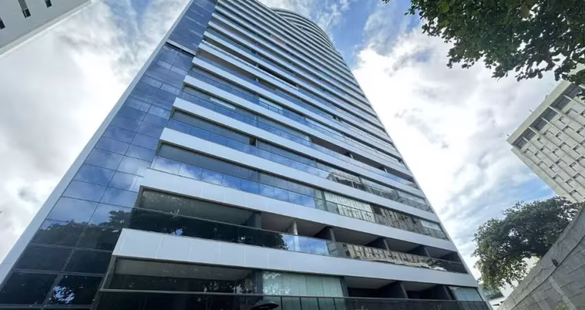 Exclusivo apartamento para aluguel anual no beach class salvador com 44 metros 1/4 vista mar andar intermediario