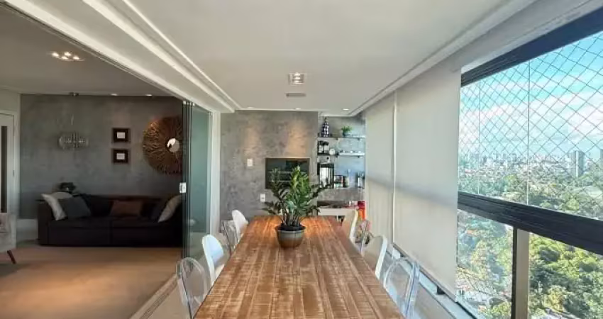 Viva com exclusividade no elegance garibaldi com 3 suites andar alto =melhor condominio com infra e 3 vagas de garagem