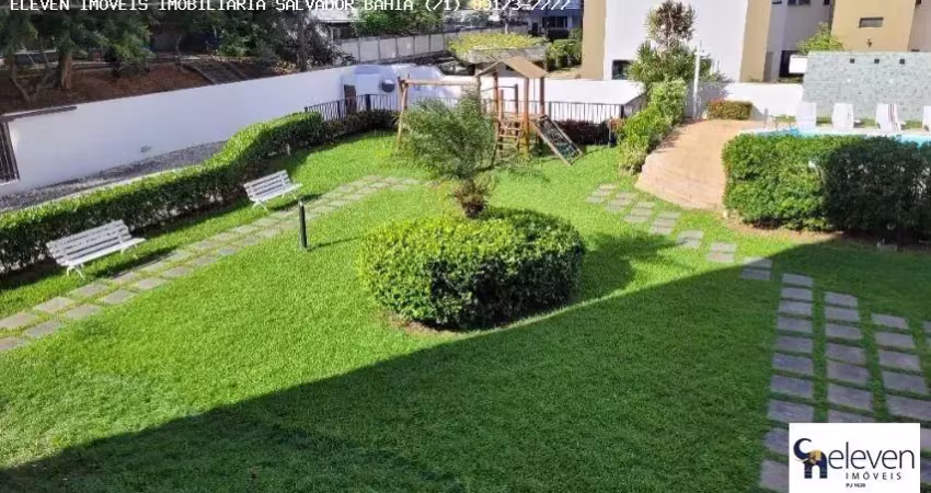 Espaçoso apartamento no candeal   com vista para o parque da cidade  com 3 quartos ( 1 suíte), dependência, candeal - 114m² 2 vagas