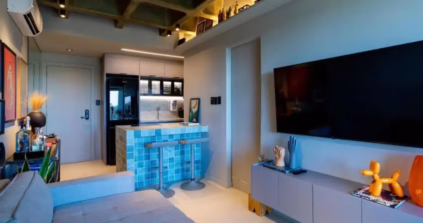 Exclusivo: apartamento 'industrial chic' no duetto horto florestal, locação anual com infra e uma vaga