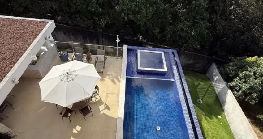 Viva o extraordinário: a residência de luxo em alphaville 2 com 5 suites vista verde e seis vagas com infra. 