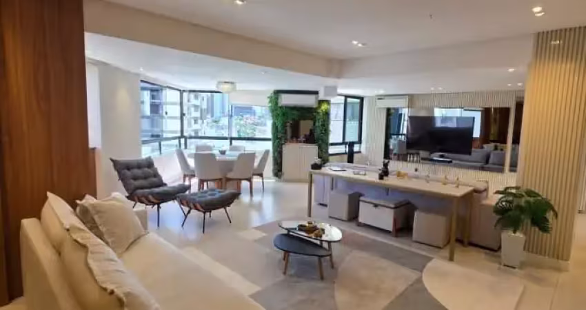 Oportunidade única: apartamento de luxo na pituba - porteira fechada! na rua da graviola 4 suites  infra e 3 vagas 