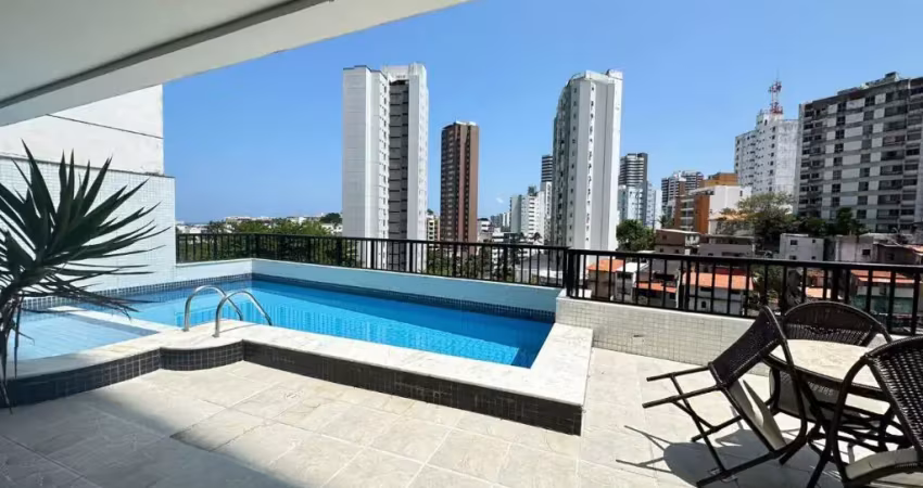 Locação anual 1/4 sem móveis  na ondina: com caução  vista mar e localização privilegiada. posição poente.