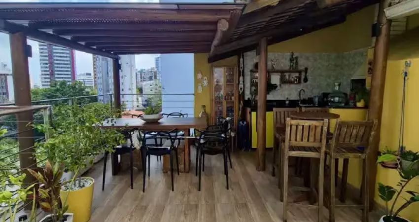 Incrível cobertura duplex 210m² no jardim apipema com varandão gourmet! 3/4 2 suites com duas vagas 