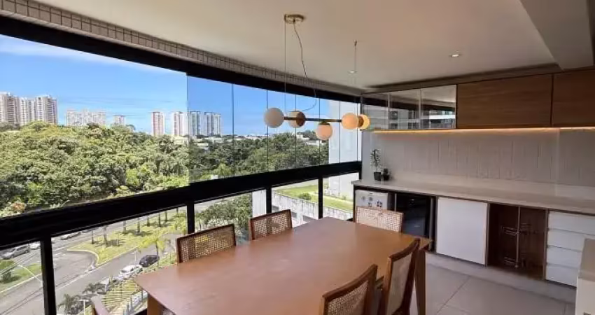 Chegue e viva! seu apartamento 'porteira fechada' de luxo em alphaville!