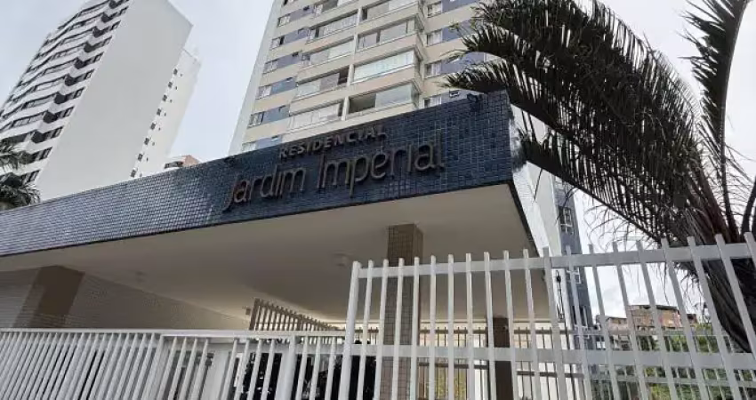  exclusivo: apartamento 3/4 + gabinete no residencial jardim imperial, cidade jardim com infra e duas vagas 