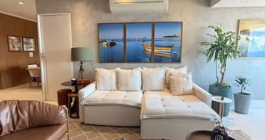 Luxo e vista mar no rio vermelho!  2 suítes semimobiliado apartamento de alto padrão para aluguel.