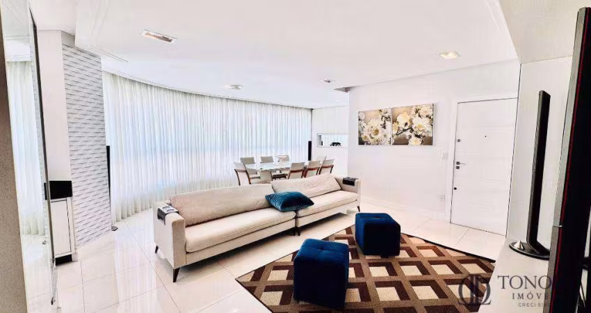 Apartamento Mobiliado  com 3 dormitórios, 120 m²  por R$ 1.970.000,00 - Centro - Balneário Camboriú/SC