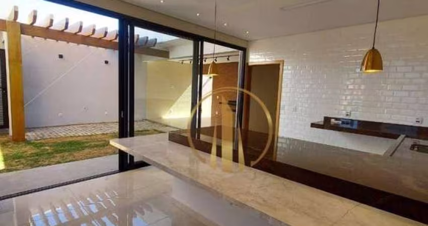 LINDA CASA TÉRREA 3 SUÍTES  COM FOTOVOLTÁICA - CONDOMÍNIO RECANTO DOS SABIÁS